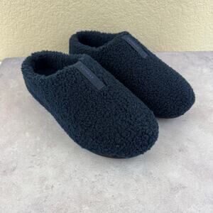 Bombas Sunday Slippers Dark Blue Sherpa Fleece Indoor Outdoor Slip On Mens 11 Bombas – Men main image 2